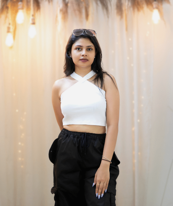 White Cross Sculpt Tank