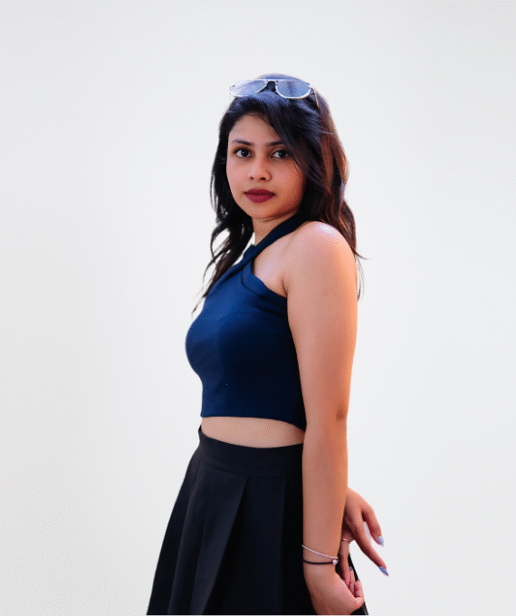 Navy Blue Cross Sculpt Tank