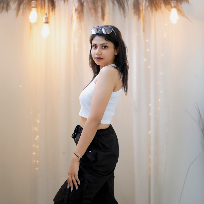 White Cross Sculpt Tank - Image 4